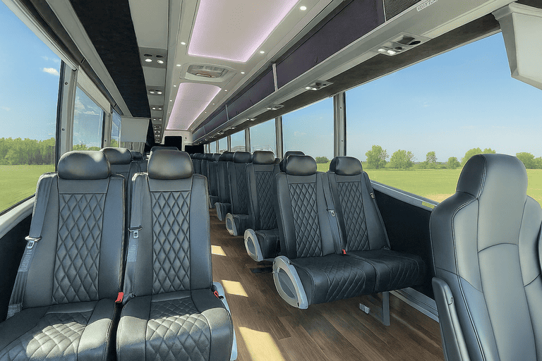 coach bus in Council Bluffs