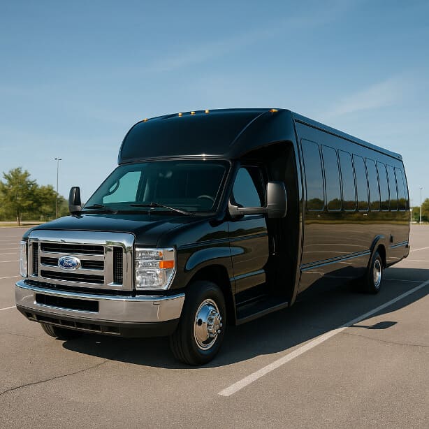Council Bluffs Coach Bus Service 18 Passenger Minibus