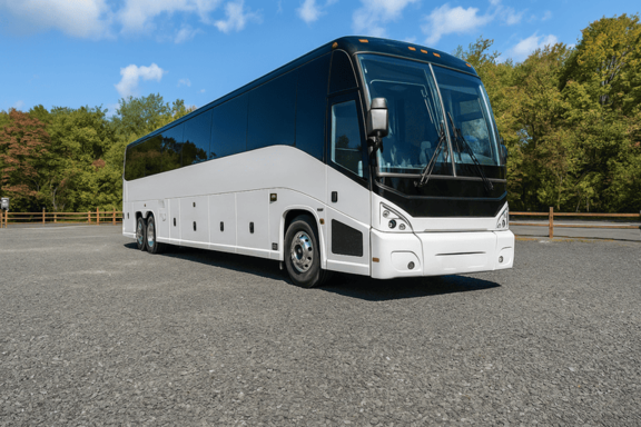 Council Bluffs Coach Bus Service 56 Passenger Charter Bus