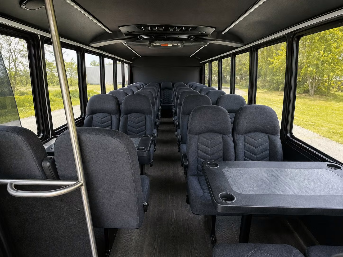 20 passenger minibus interior