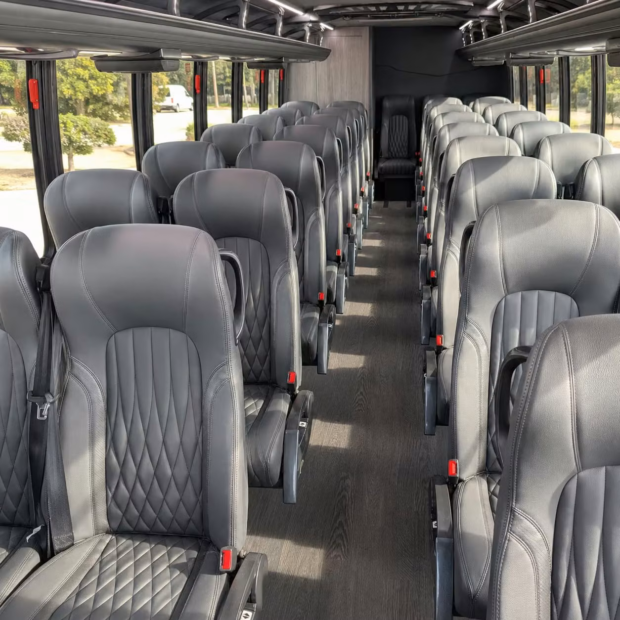 35 passenger minibus inside