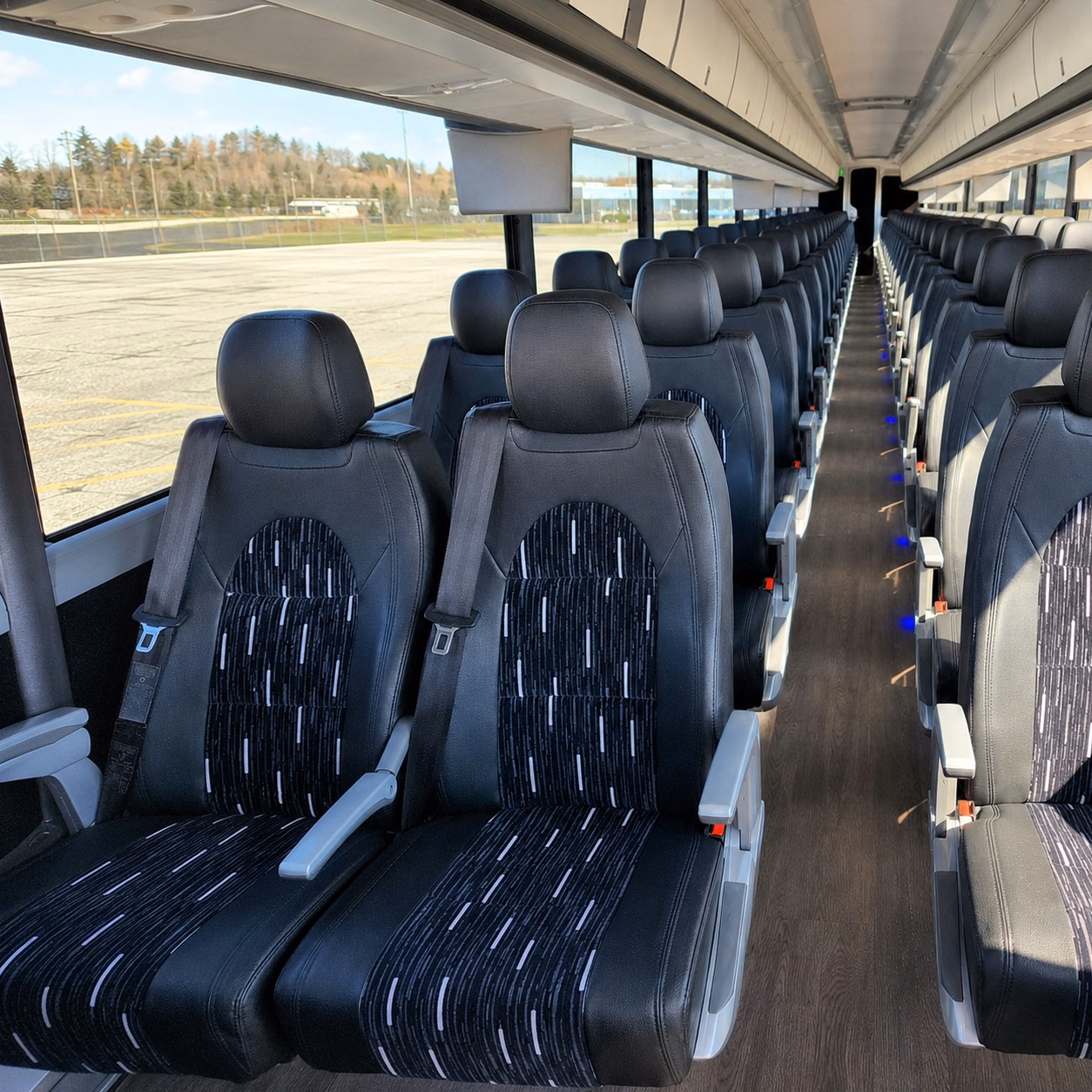 council bluffs 56 passenger charter bus rental