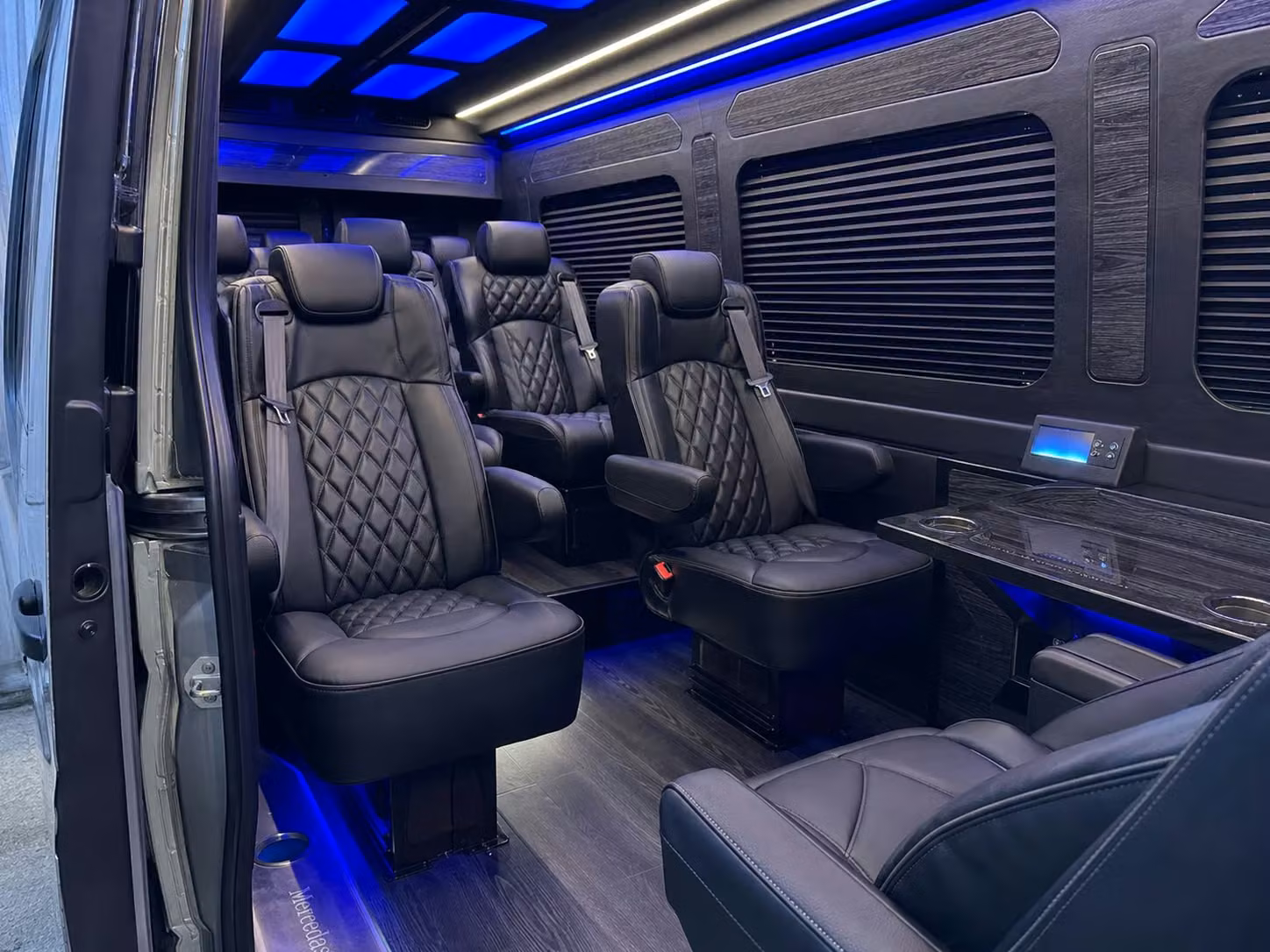 sprinter van transportation for groups and events across council bluffs